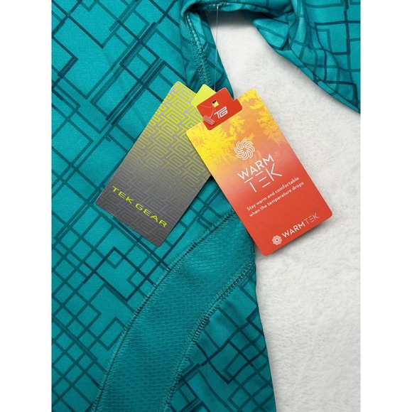 Tek Gear Warm Tek Women's XL Teal NWT Quarter Zip Retail $40 Activewear - Picture 5 of 9